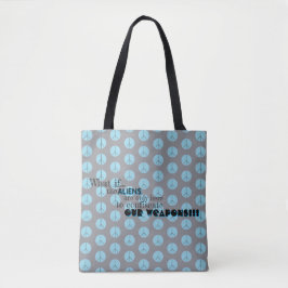 Weapon Alien Abduction Tote Tygkasse