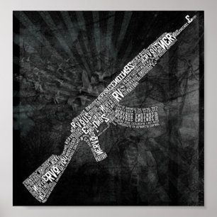 Weaponised (uttrycka av tyrants) poster
