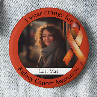 Wear Orange for Kidney Cancer Awareness Photo Knapp
