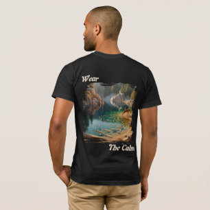 Wear The Calm – Hjort vid sjön Scenic T-shirt