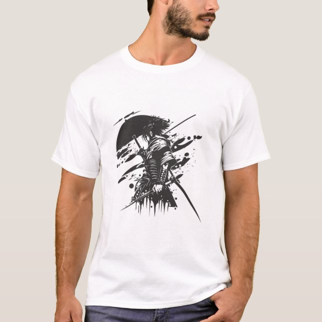 Wear the strength. Live the warrior. T Shirt (Framsida)