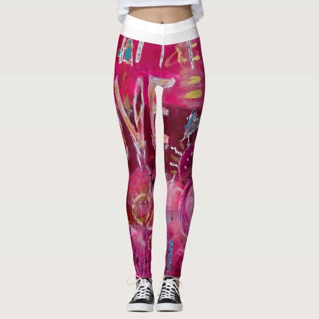 Wear Your Love leggings - Toni Carbone Original Ko (Framsida)