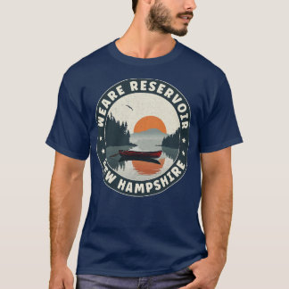 Weare Reservoir New Hampshire Sunset T Shirt