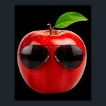 Wearing Sungles Funny Fruit Lover Costume  Poster<br><div class="desc">Wearing Sungles Funny Fruit Lover Costume</div>