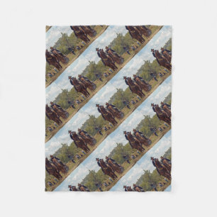 Weary Union Soldiers Fleecefilt