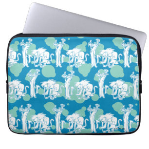 Weasel & Baboon Blue Character Mönster Laptop Fodral