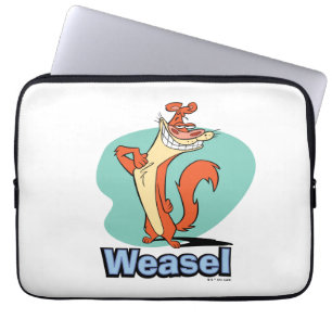 Weasel Proud-grafik Laptop Fodral