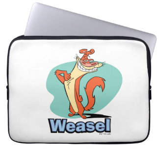 Weasel Proud-grafik Laptop Fodral