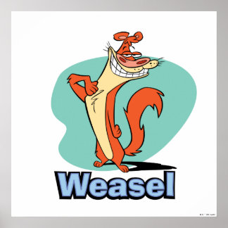 Weasel Proud-grafik Poster