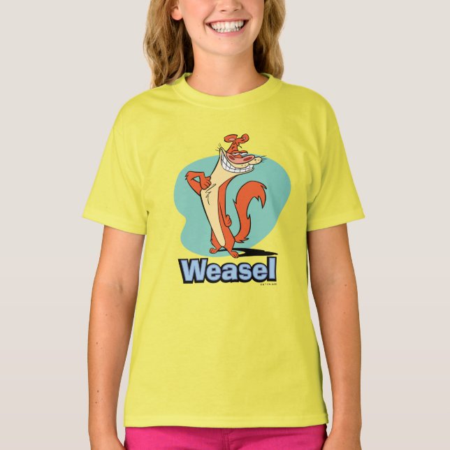 Weasel Proud-grafik T Shirt (Framsida)