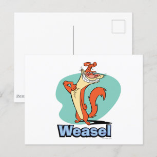 Weasel Proud-grafik Vykort