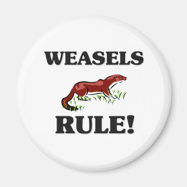 WEASELS-regel! Magnet (Framsidan)