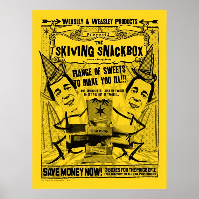 Weasley- och Wasley-produkter Poster (Framsidan)