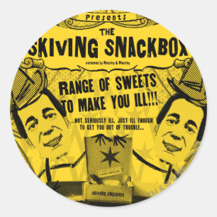 Weasley- och Wasley-produkter Runt Klistermärke