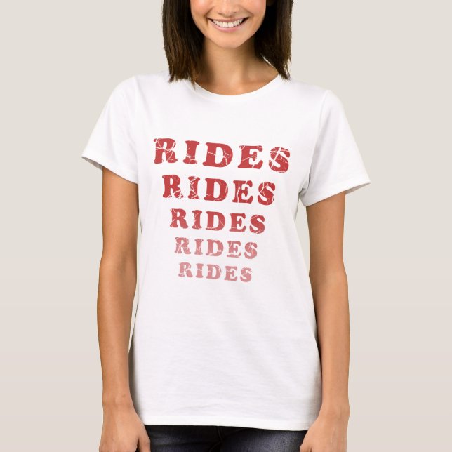 Weasted Adventureland Rides Tee (Framsida)