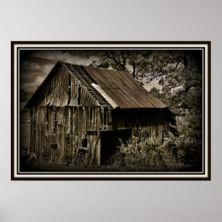 Weasted Barn Poster