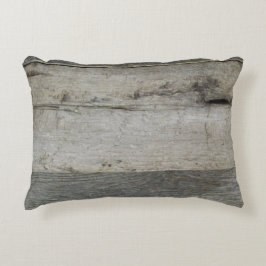Weasted Barn Wood Grått Pillow Prydnadskudde