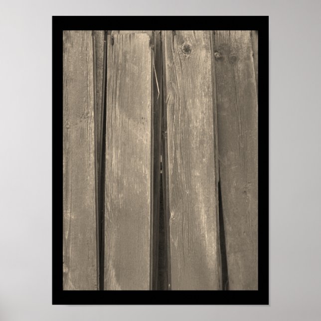 Weasted Barn Wood Poster (Framsidan)