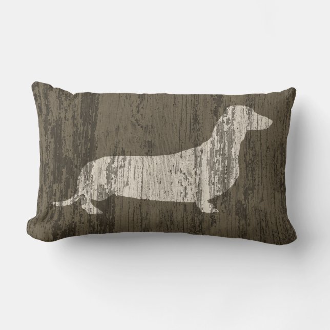 Weasted Dachshund Lumbarkudde (Framsida)