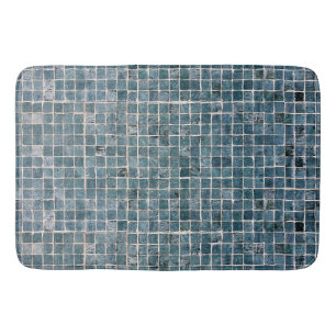 Weasted Grönt Realistic Mosaic Struktur Funny Badrumsmatta