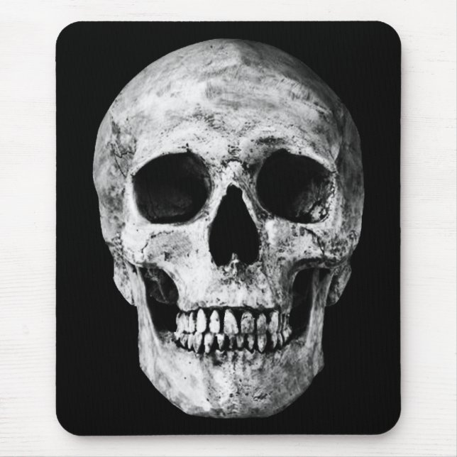 Weasted Old Skull - Black & White Musmatta (Framsidan)