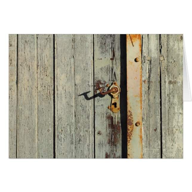 Weasted Rusty Door Handle OBS Kort (Framsidan Horizontal)