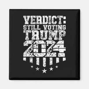 Weasted Text Trump Fortfarande omröstning Felon dö Magnet