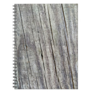 Weasted Wood Planks Struktur Mönster Anteckningsbok