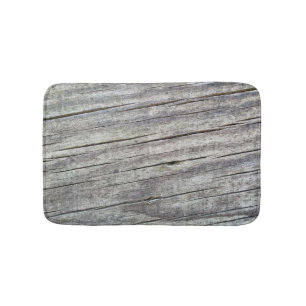 Weasted Wood Planks Struktur Mönster Badrumsmatta