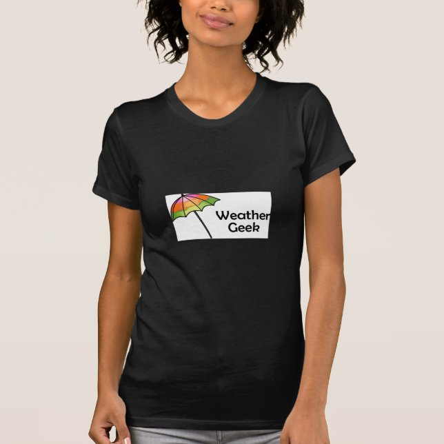 Weather Geek Tee Shirt (Framsida)