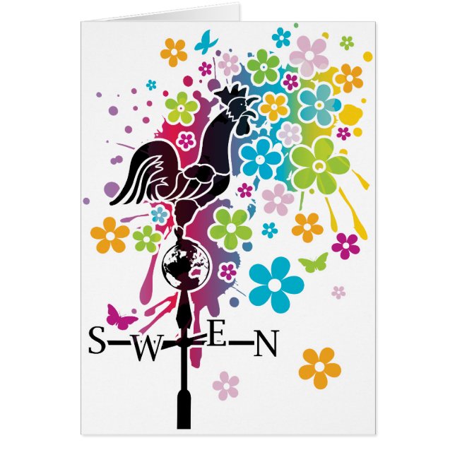 Weather_Vane Hälsningskort (Framsidan)