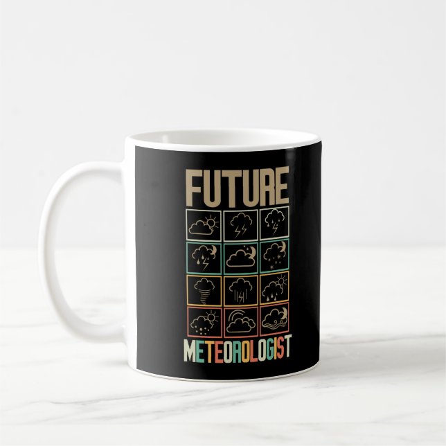 Weather Watcher Future Meteorolog Kaffemugg (Vänster)