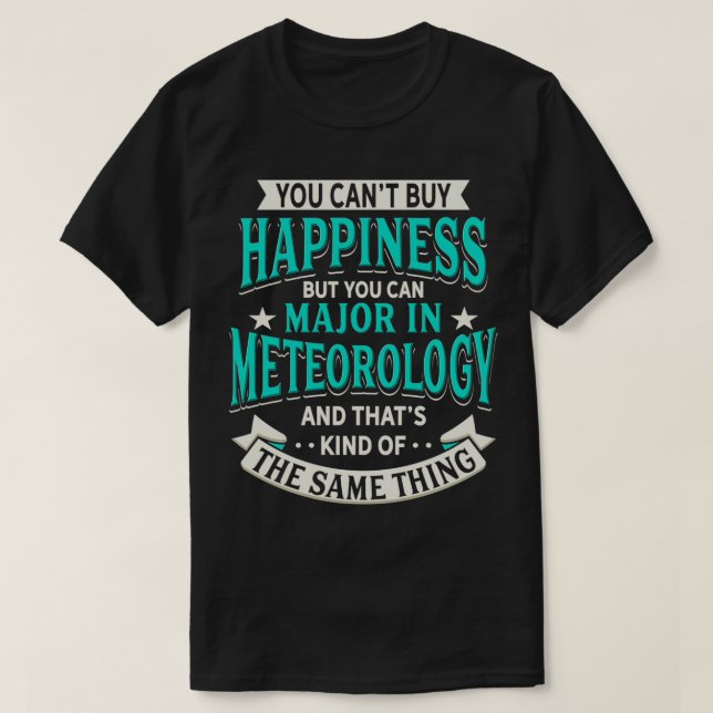 Weather Watcher Meteorologist Meteorology Gift T Shirt (Design framsida)