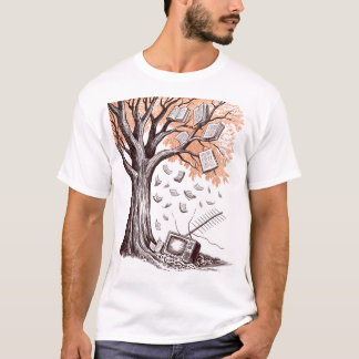 Weathered Wisdom Woodcut T Shirt