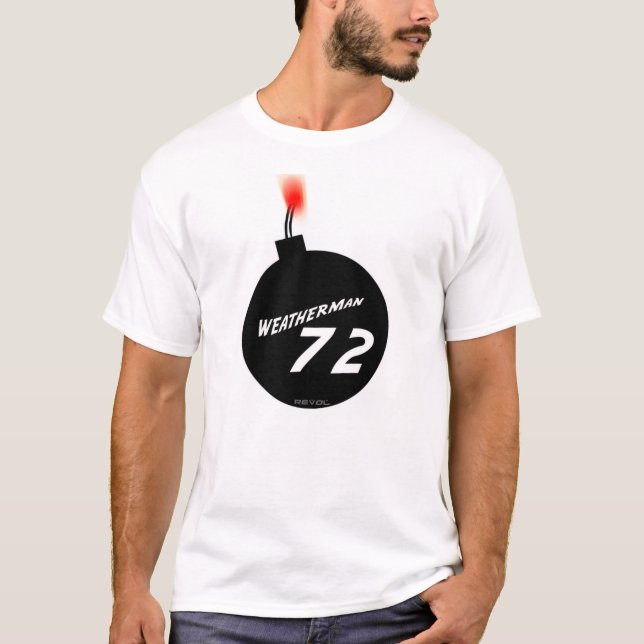 Weatherman 72 t-shirt (Framsida)