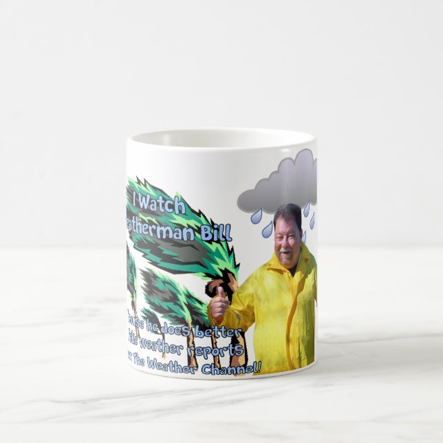 Weatherman Bill Kaffemugg (Center)