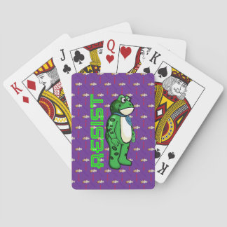 Weatherproof Personalized House Flag Resist frog Casinokort