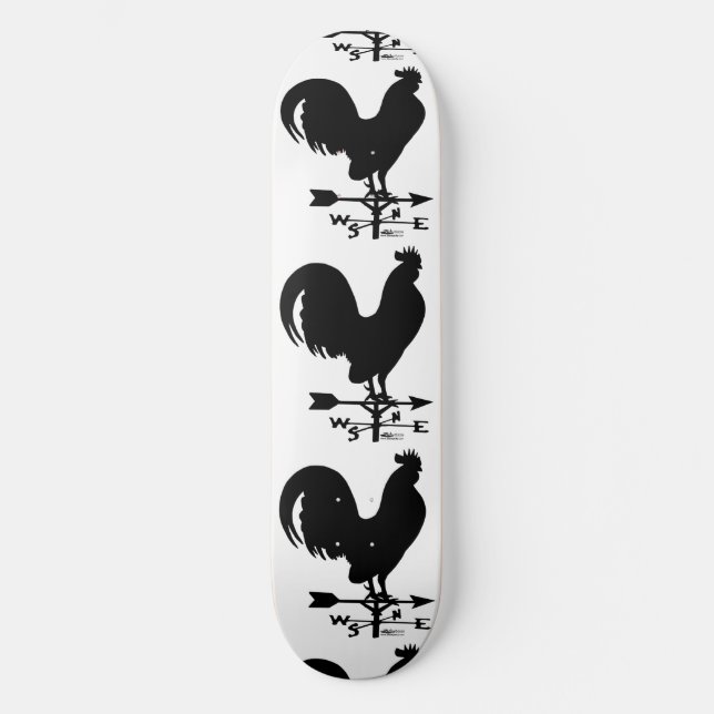 Weathervane Tupp Old School Skateboard Bräda 21,6 Cm (Framsida)
