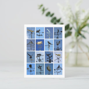 Weathervanes Vykort