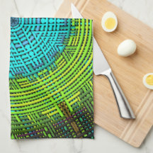 Weave Mandala Blue och Grönt