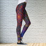 Weave Mandala Lila Gult Red och Blue<br><div class="desc">Den här funkyn mandala har lila,  gult,  rött och blått i ett basket väv stil. Psykedeliska visualer för modern hippie eller någon som kärlek odlar färg.</div>