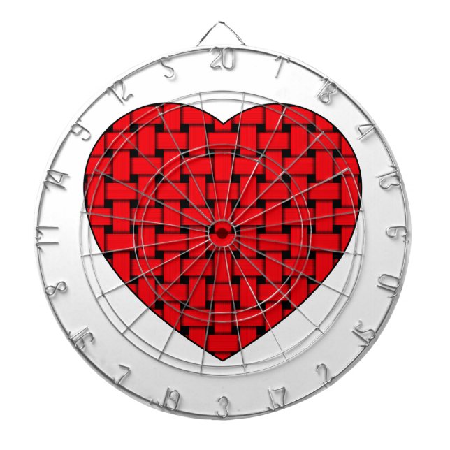 Weaved Red Heart Piltavla (Framsidan)