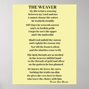 WEAVER-DIKT POSTER
