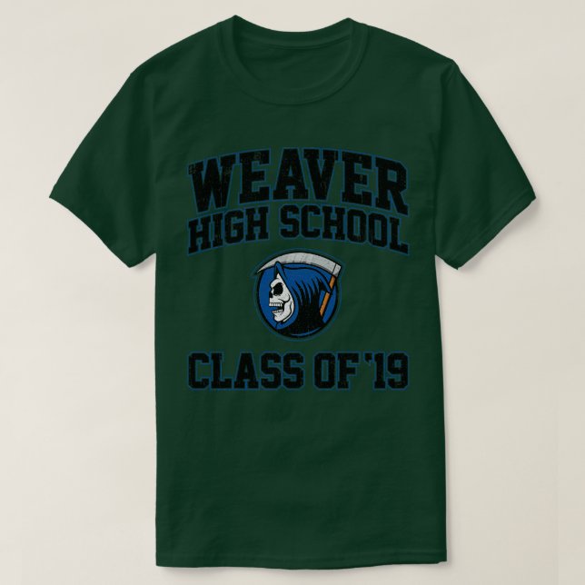 Weaver High School Class of 19 Variant T Shirt (Design framsida)