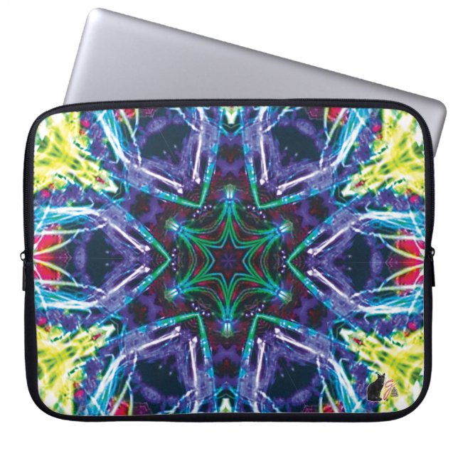 Weaver Kaleidoscope Laptop sleeve (Framsidan)