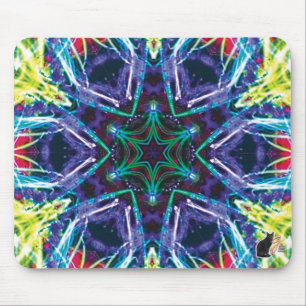Weaver Kaleidoscope Mouse Pad Musmatta