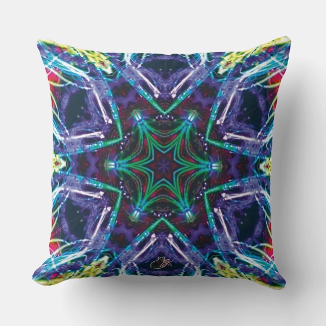 Weaver Kaleidoscope Pillow Kudde (Framsida)