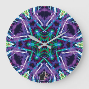 Weaver Kaleidoscope Stor Klocka