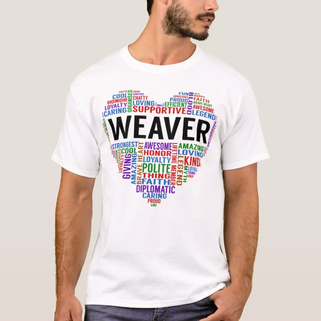 WEAVER Legend Heart T Shirt (Framsida)