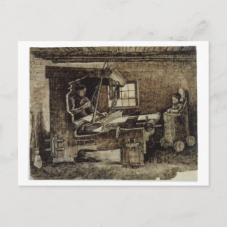 Weaver med Baby, ordförande Van Gogh Fine Art Vykort
